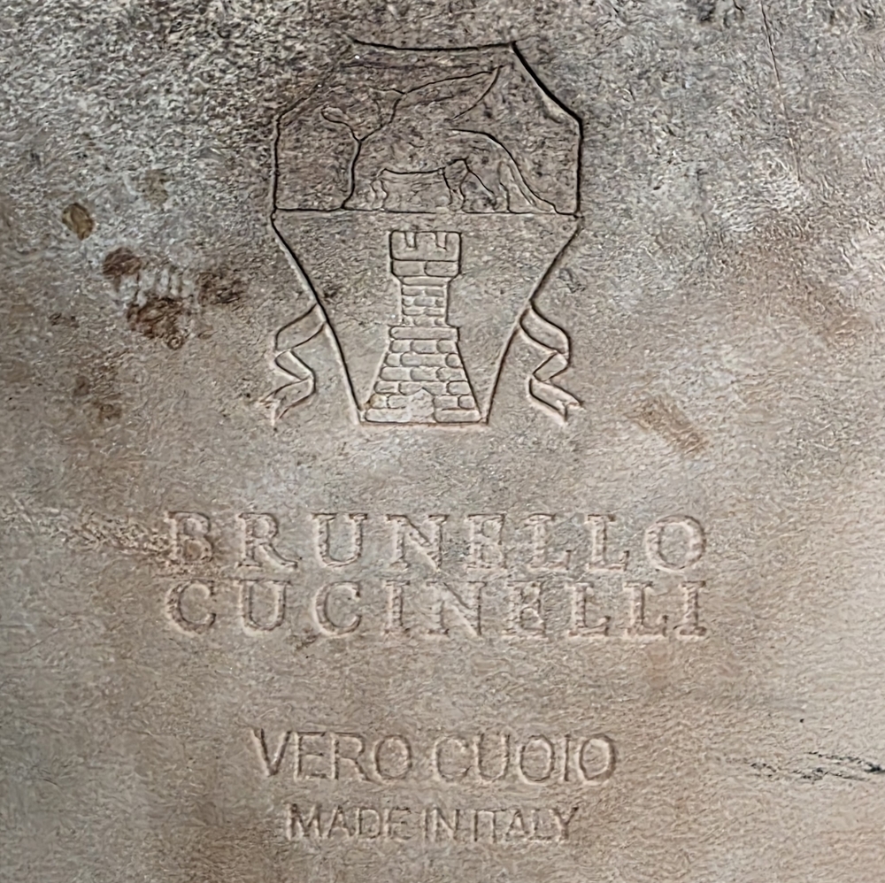 Brunello Cucinelli Embossed Shoes - Picture 4 of 5